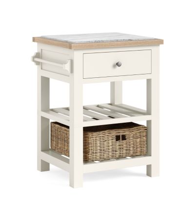 Modern Country Coconut Small Kitchen Island by Condell/Global Home Group | Style Our Home