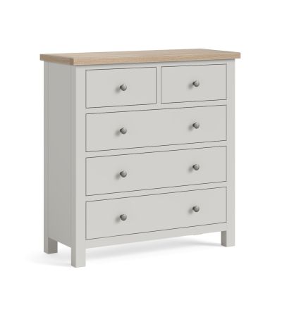 Modern Country Light Grey 2 over 3 Chest by Condell/Global Home Group | Style Our Home