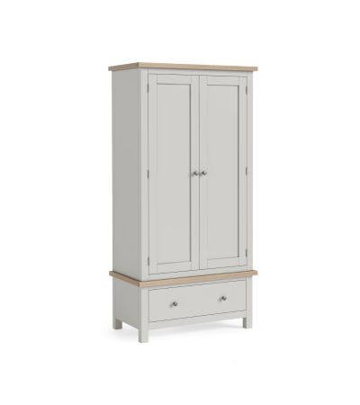 Modern Country Light Grey Gents Wardrobe by Condell/Global Home Group | Style Our Home