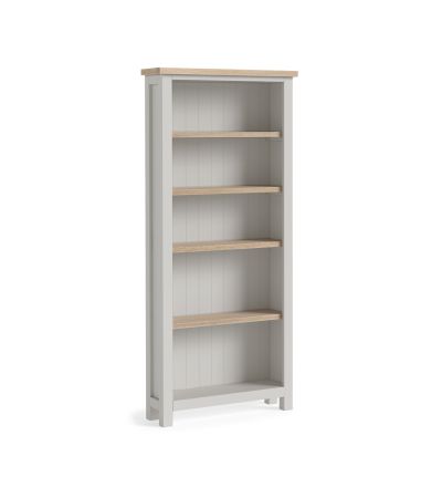 Modern Country Light Grey Large Bookcase by Condell/Global Home Group | Style Our Home