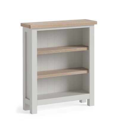 Modern Country Light Grey Low Bookcase by Condell/Global Home Group | Style Our Home