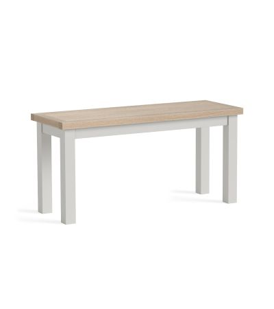 Modern Country Light Grey Bench by Condell/Global Home Group | Style Our Home