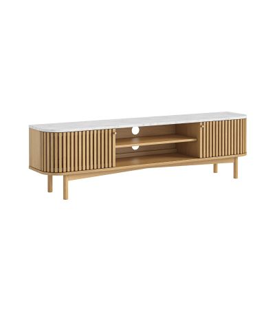 Soho Natural Marble Top Large TV Unit by Condell/Global Home Group | Style Our Home