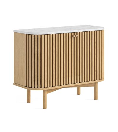 Soho Natural Marble Top Small Sideboard by Condell/Global Home Group | Style Our Home