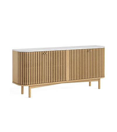 Soho Natural Marble Top Large Sideboard by Condell/Global Home Group | Style Our Home