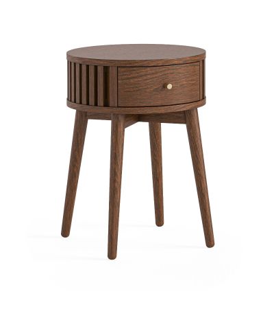 Soho Brown Round Side Table by Condell/Global Home Group | Style Our Home