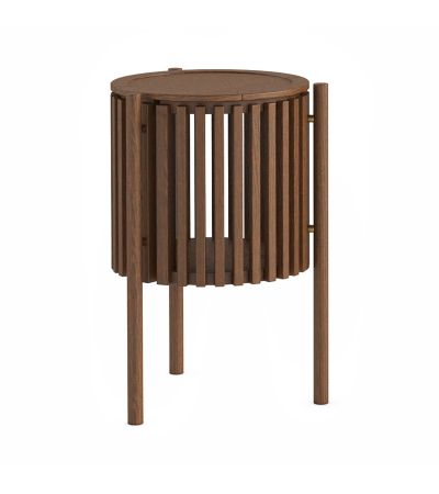 Soho Brown Story Side Table with Door by Condell/Global Home Group | Style Our Home