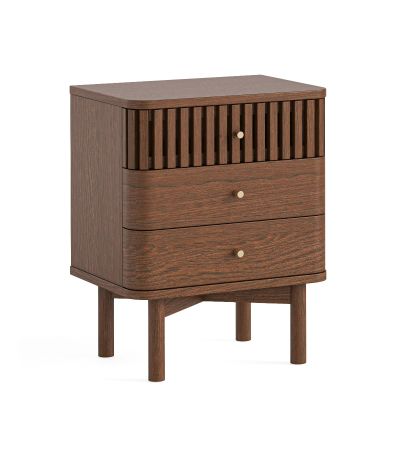 Soho Brown 3 Drawer Bedside by Condell/Global Home Group | Style Our Home