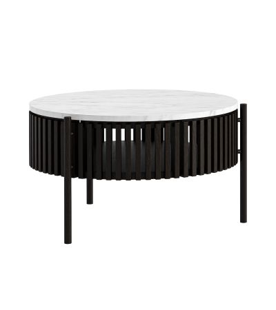 Soho Black Marble Top Story Coffee Table by Condell/Global Home Group | Style Our Home