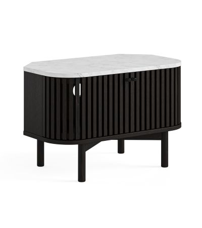 Soho Black Marble Top Corner TV Unit by Condell/Global Home Group | Style Our Home