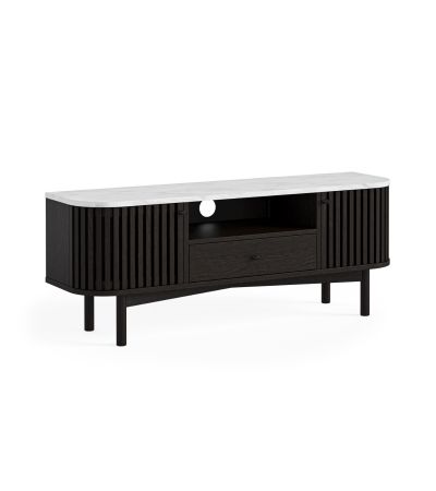 Soho Black Marble Top Small TV Unit by Condell/Global Home Group | Style Our Home