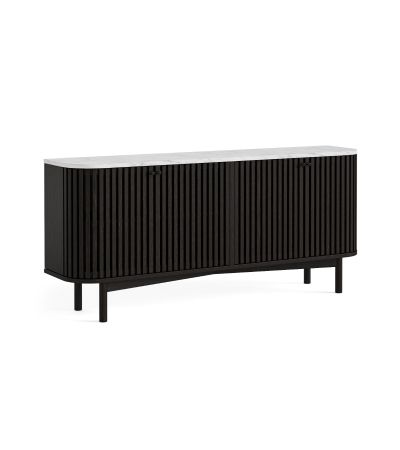 Soho Black Marble Top Large Sideboard by Condell/Global Home Group | Style Our Home