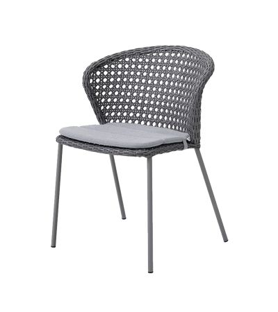Lean Light Grey Chair by Cane-line | Style Our Home