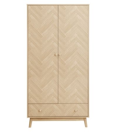 Herringford 2 Door 1 Drawer Wardrobe by Birlea | Style Our Home