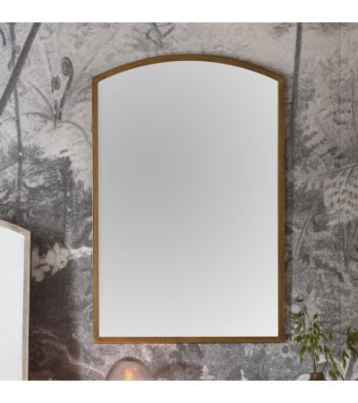Higgins Arch Mirror Antique Gold - Style Our Home 