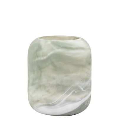 Caldeira Handblown Glass Vase Wide Sage by Gallery Living | Style Our Home