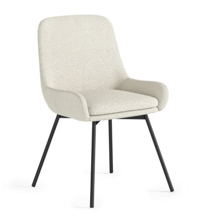 Soho Evie Chair - Ivory Boucle By Corndell | Style Our Home