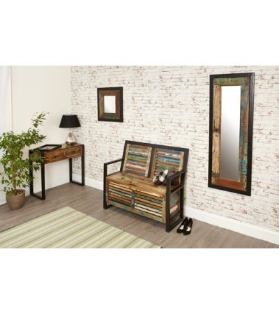 Baumhaus Urban Chic Storage Monks Bench - Style Our Home