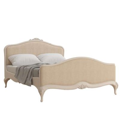 Ivory 4'6 Double Upholstered Bedstead - Style Our Home