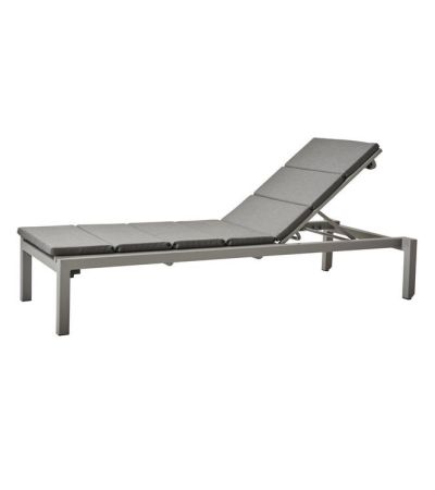 Relax Grey Sunbed - Grey Natté by Cane-line | Style Our Home