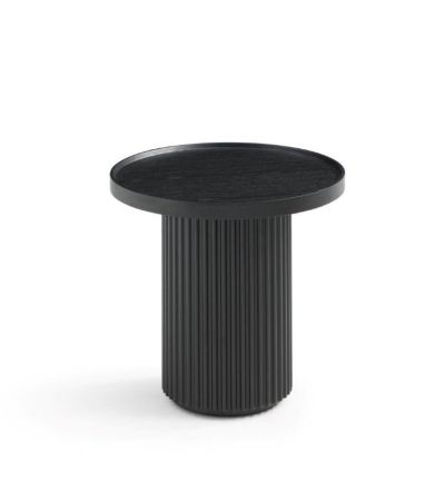 Lincoln Side Table - Matte Black by Tommy Franks | Style Our Home