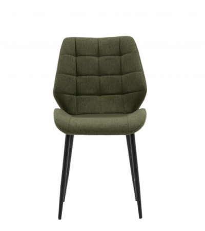 Macread Green Upholstered Dining Chair ( A Pair ) | Style Our Home