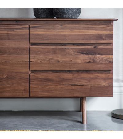 Teatro Walnut 2 Door 3 Drawer Sideboard