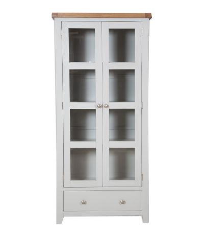 Parisian Grey Display Cabinet by IFD | Style Our Home