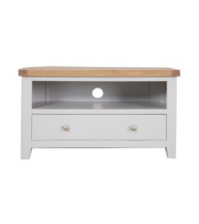 Parisian Grey Corner TV Cabinet by IFD | Style Our Home