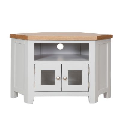 Parisian Grey Glazed TV Unit by IFD | Style Our Home