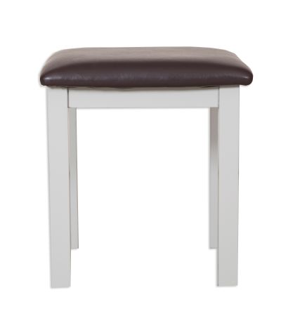 Parisian Grey Dressing Stool by IFD | Style Our Home