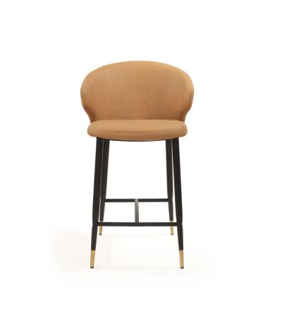 Bellroy Barstool - Vintage Eco Pelle Honey by Tommy Franks | Style Our Home
