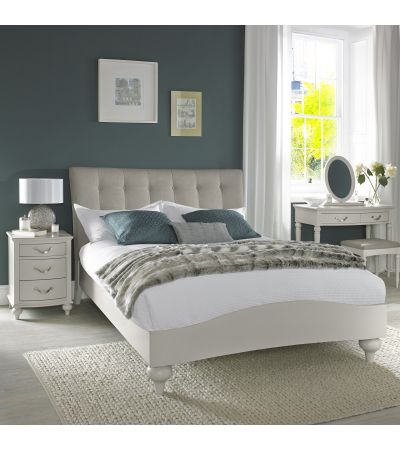 Montreux Soft Grey Kingsize Bed - Style Our Home