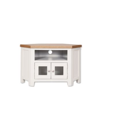 Snowhaven Glazed TV Unit by IFD | Style Our Home