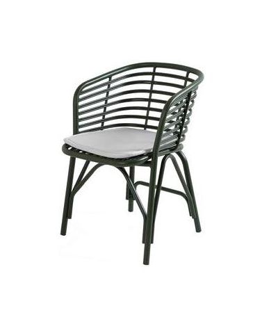 Blend Outdoor Dark Green Chair by Cane-Line | Style Our Home