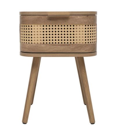 Noah 1 Drawer Bedside Oak by Birlea | Style Our Home