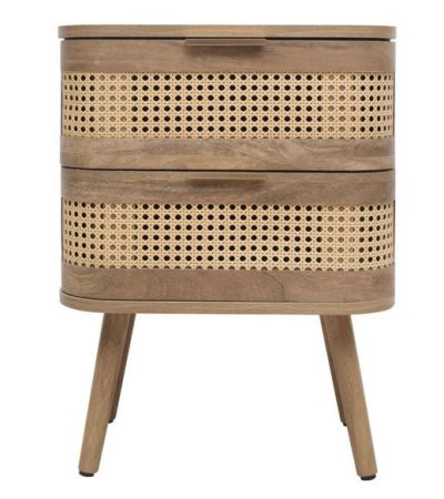 Noah 2 Drawer Bedside Oak by Birlea | Style Our Home