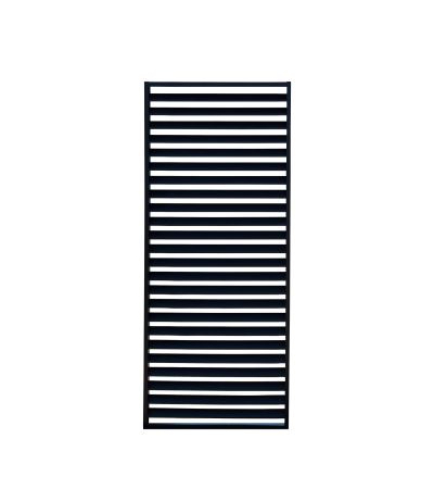 Via Pergola Small Louvre Screen Black | Style Your Home