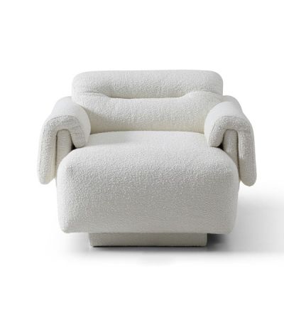 Frankie 1-Seater Sofa - Chex Polar Bouclé by Tommy Franks | Style Our Home