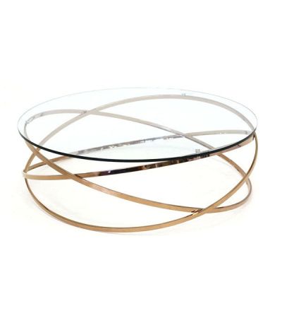 Bistro Coffee Table - Gold by Tommy Franks | Style Our Home