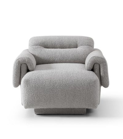 Frankie 1-Seater Sofa - Chex Steam Bouclé by Tommy Franks | Style Our Home