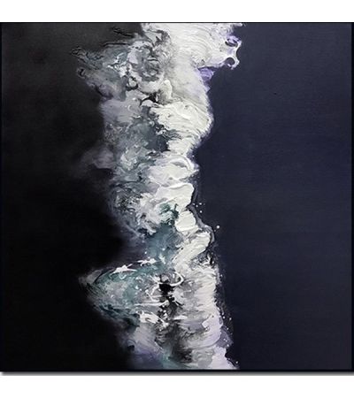 Dark Lake Oil Painting by Tommy Franks | Style Our Home
