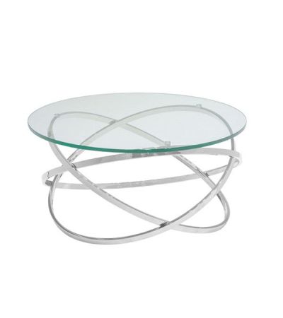 Bistro Coffee Table - Stainless Steel by Tommy Franks | Style Our Home