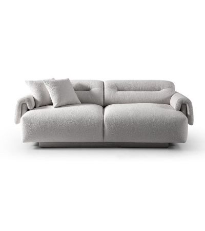 Frankie 3-Seater Sofa - Chex Steam Bouclé by Tommy Franks | Style Our Home