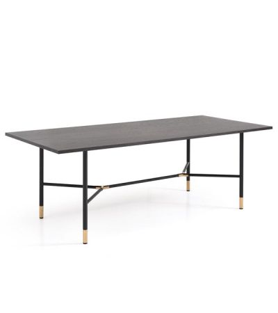 Bofo Dining Table 180 - Black Oak by Tommy Franks | Style Our Home
