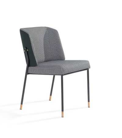 Victor Dining Chair - Set of 2 - Houndstooth by Tommy Franks | Style Our Home