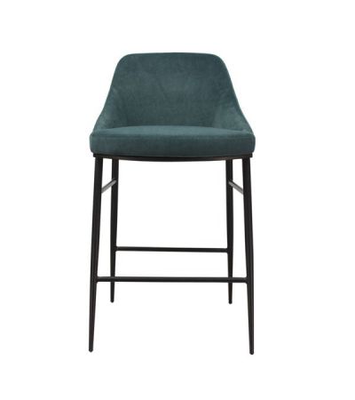 Vai Bar Stool - Massa Green Velvet by Tommy Franks | Style Our Home