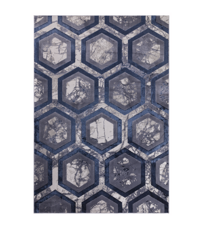 Aurora Hexagon Rug