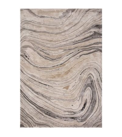 Katherine Carnaby Tuscany Champagne Marble Rug by Asiatic London | Style Our Home 