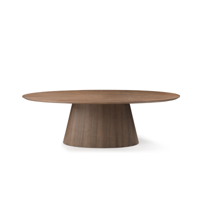 Tavamo Dining Table - Oval - Walnut by Tommy Franks | Style Our Home